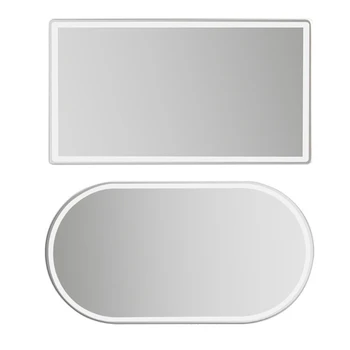 090E Espelho de maquilhagem Universal de Auto-Adesiva de um Espelho de maquilhagem Portátil Sol Proteções Espelho Interior do Carro Eléctrico Palas para o Sol
