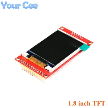 1,8 polegadas TFT a Cores de Tela de exposição do LCD Módulo de Unidade ST7735 de 1,8