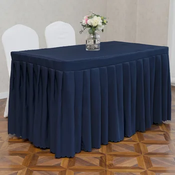1380090 Monocromático Toalha de mesa de Conferência Toalha de mesa Vestido Sinal de Toalha de mesa Toalha de mesa toalha de mesa definido em estoque, exposição de banquete