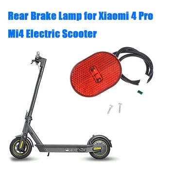 1Pc Freio Traseiro Lâmpada Para Lite Pro 4 Scooter Elétrica lanterna traseira de LED Lâmpada de Skate Semáforo Luzes de Peças de Reposição