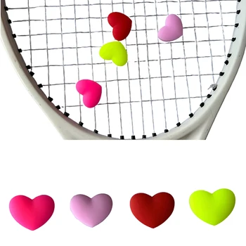 1Pcs Colorido Raquete de Tênis de Amortecedor de Vibração, Amortecedores de Anti-vibração de Silicone de Esportes Acessórios