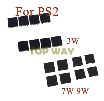 1set Para Sony Playstation 2 30000 70000 90000 Plug de Borracha Furo do Parafuso de Almofada de Pó plug Almofada de Plástico Para PS2 3W 7W 9W Console