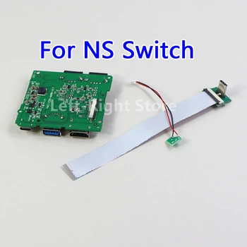 3PCS compatível com HDMI Porta de Soquete do Conector de placa-Mãe para a Nintendo Mudar de Carregamento de Saída da Porta de ligação de Socket da Placa do PWB do