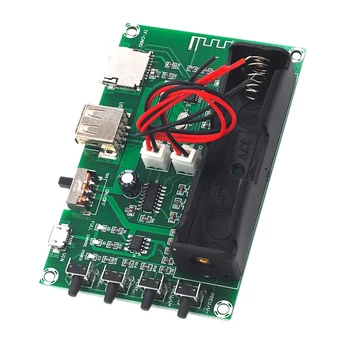 Amplificador de potência Conselho XH-A150 Bateria de Lítio Bluetooth Digital 10W de Potência DIY Pequeno alto-Falante Recarregável