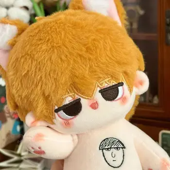 Anime Mob Psico 100 Algodão de Pelúcia 20cm Kageyama Shigeo de Vestir-se de Fantoches Brinquedos para Crianças, Adultos Kageyama Shigeo Colecionáveis