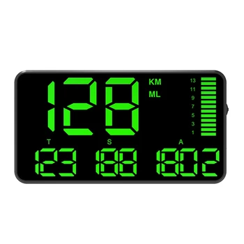 C90 Head-Up Display de Elevação Medidor de Preto HUD Plástico HUD GPS Medidor de Velocidade de Acessórios para carros