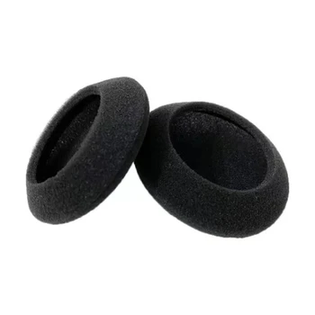 Confortável Esponja Protecções para H330 H340 H600 Fone de ouvido Elástico Almofadas de Ouvido Fone de ouvido 50x50mm Cobertura Respirável Abafador L41E