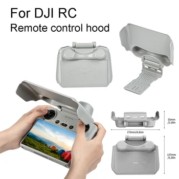 DJI RC Capa com Tela de Controle Remoto, Protetor solar DJI Mini 3 Pro AR /2S Drone RC Controle Remoto Capuz Protetor de Tela