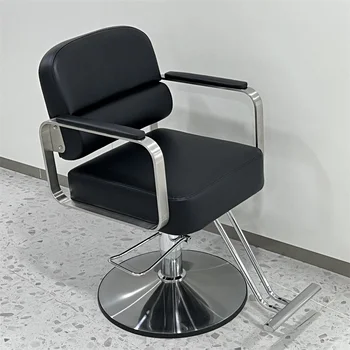 Ergonômico Rolando Barbeiro Cadeiras Confortáveis Beleza Estética De Luxo Barbeiro Cadeiras De Beleza Cadeiras Para Pequenos Espaços De Barberia Mobiliário Moderno