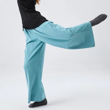 Flexível, Elegante Solta Grande Perna de Calça Versátil Calças de Dança no quotidiano de Homens e Mulheres, Dança Moderna, Dança Clássica, Prática, Calças