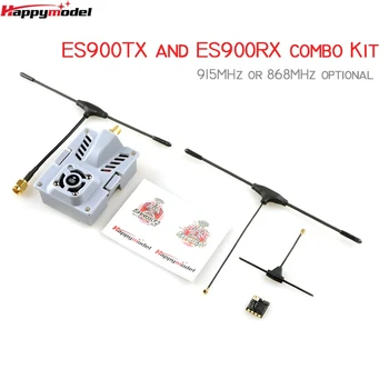 Happymodel ELRS Micro ES900RX（Receptor）ES900TX（Módulo）Combinação Kit de 915MHz ExpressLRS Firmware Para o RC FPV de Longo Alcance Racing Drones