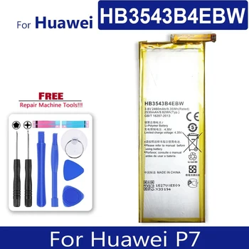 HB3543B4EBW Bateria do Telefone Para Huawei Ascend P7 L07 L09 L00 L10 L05 L11 Substituição de Baterias + Free Tools