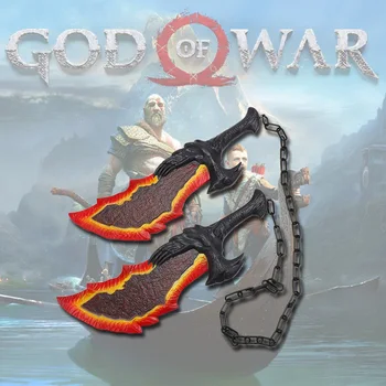 Jogo Online de Deus da Guerra Kratos Armas PU Adereços Brinquedo de 1:1, Padrão Original Lâminas de Atena Mjolnir Coleta Presentes