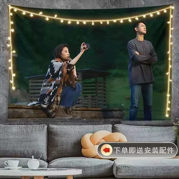 Li Xian Liu Yifei HD Cartaz Pendurado Pano de TV Atender-Se Xie Zhiyao Xu Hongdou Drama Ainda Tapeçaria, Decoração Home da Parede de Fundo