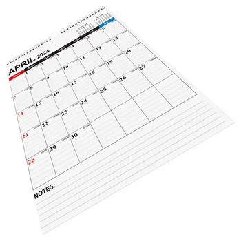 Mensal Calendário de Parede de Planeamento de Férias do Calendário inglês por dia de Calendário do Office