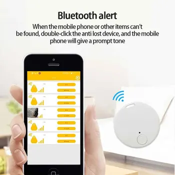 Mini Rastreador GPS Bluetooth Anti-Dispositivo Perdido animal de Estimação Saco de Crianças Carteira de Rastreamento para IOS/ Android Smart Finder Localizador de Acessórios