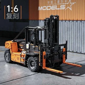 Molde Rei 17044 4579PCS Técnico App-Controlado Pesados de Empilhadeira RC Truck Construção do Modelo de Blocos de Construção de Brinquedos de Menino de Presente