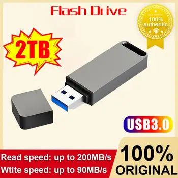 Novo 2TB USB Flash Drive USB 3.0, a Pen Drive Impermeável Pendrive de 1 tb de Disco Flash Memoria Usb Para o Ps4 PS5 de Jogos Frete Grátis