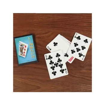 Shin Lim Siamese Valsa por Bennie Chickering (ARTIFÍCIO INCLUÍDO) Close-up Magic Truque de Ilusão de Cartão de Magia Adereços Rasgado Cartão de Restauração