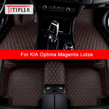 TITIPLER tapete para carros Personalizados Para KIA Optima Magentis Lotze Auto Acessórios do Pé Tapete