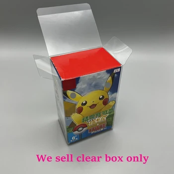 Transparente caixa transparente para o Filme Momentos caixa com a mão forSwitch NS Pokemon Pika Japão HK versão coleção de armazenamento de caixa de protecção