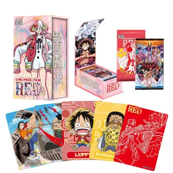 Vendas por atacado de Uma Peça de Coleção de Cartões de Reforço de Caixa de Caso Preferenciais Preço RED One Piece Raros Cartões