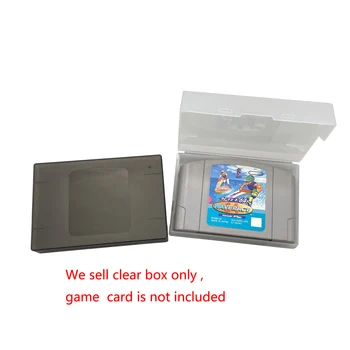 ZUIDID tampa de Plástico para N64 Cartucho de Jogo Tampa do cartão de Plástico de caso protecive caixa de armazenamento