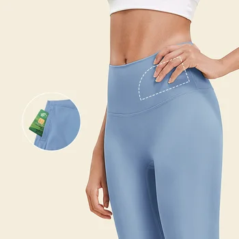 Perfeita Calças de Yoga para Mulheres: Cintura Alta, Pêssego Hip Elevador, Elástica Apertada Nove pontos de Calças Esportivas para a Execução e a Adequação